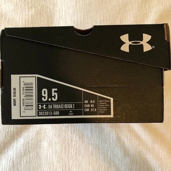 NEW UA Men's TriBase Reign 2 Training Shoes 9.5 - Picture 2 of 6